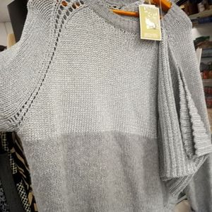 Michael Kors sweater and circle scarf set